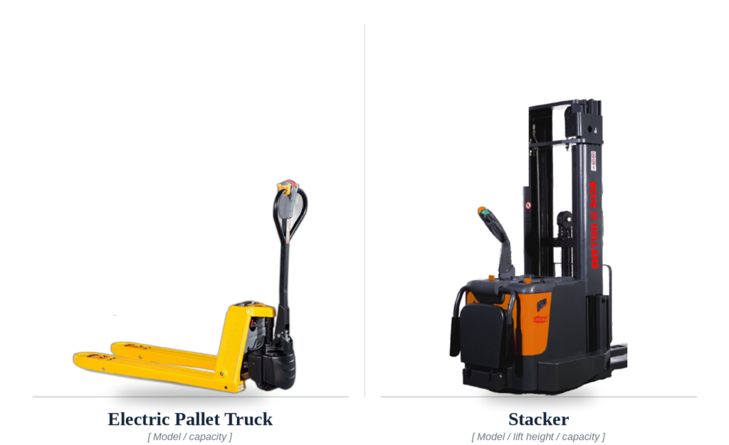 Electric_Pallet_Truck_Stacker_Catalog_Collage-1