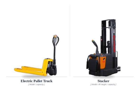 Electric_Pallet_Truck_Stacker_Catalog_Collage-1